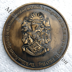 150th Medallion Reverse